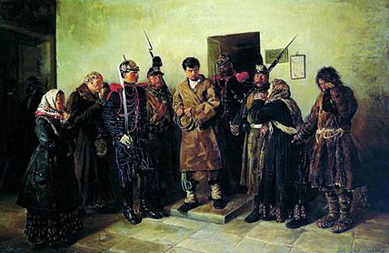 К. Маковский. Осужденный. 1897.