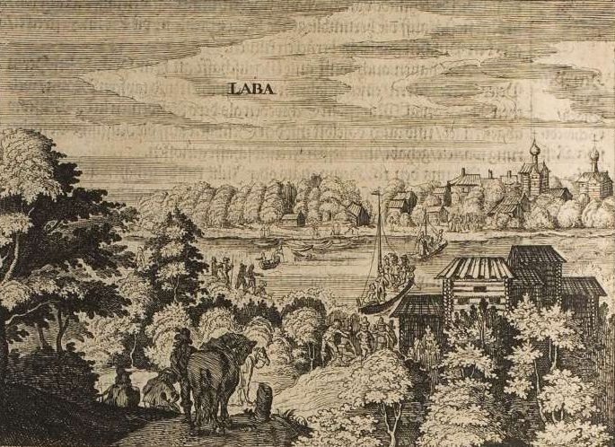 Вид Лавуйского острога