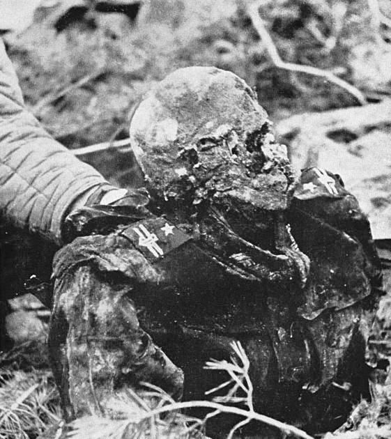 Останки польского майора