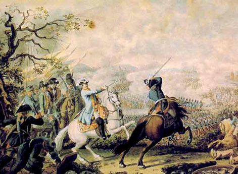 Д. Ходовецкий. Сражение при Кагуле 21 июля 1770 года