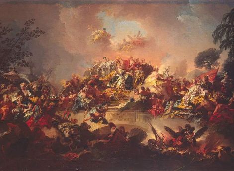 Г. Гульельми. Апофеоз царствования Екатерины II. 1767 год