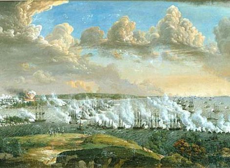 Й.Т.Шульц. Первое сражение при Роченсальме 24 августа 1789 года