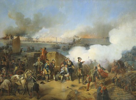 А.Коцебу. 1846 год. Штурм крепости Нотебург 11 октября 1702 года