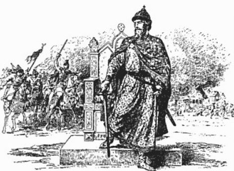 Князь Дмитрий Александрович Переяславский. Рисунок В.П.Верещагина. Конец 19 века