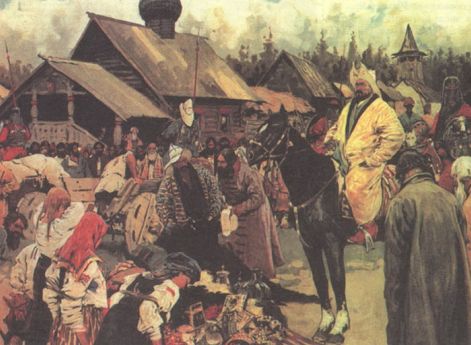 Баскаки. С.В. Иванов. 1909 год