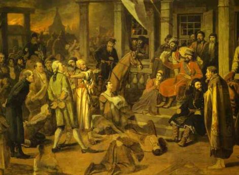 Суд Пугачёва. В.Г. Перов. 1879 год. Русский музей, Санкт-Петербург
