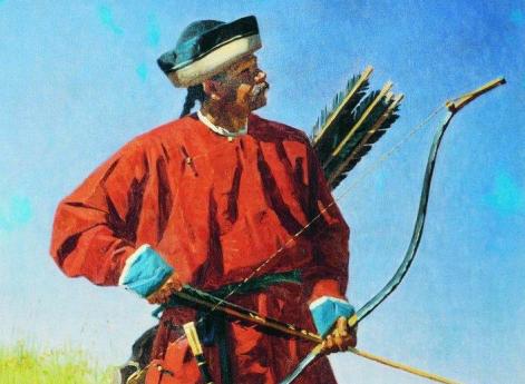 Бухарский солдат (сарбаз). В.В.Верещагин. 1873 год