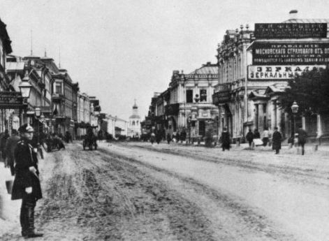 Большая Лубянка, Москва. 1891 год