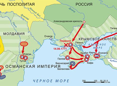 Русско-турецкая война 1768–1774 гг. Кампания 1771 г. Действия 1-й и 2-й русских армий