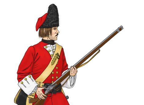 Рядовой гренадерской роты солдатского полка Василия Ивановича Порошина в 1703–1709 гг.