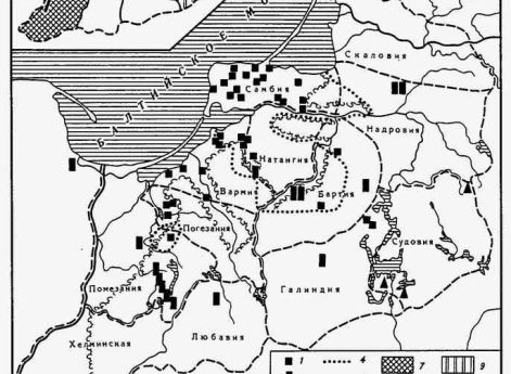 Прусские земли в XIII веке