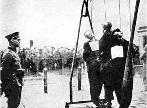 Публичная казнь в Генерал-губернаторстве