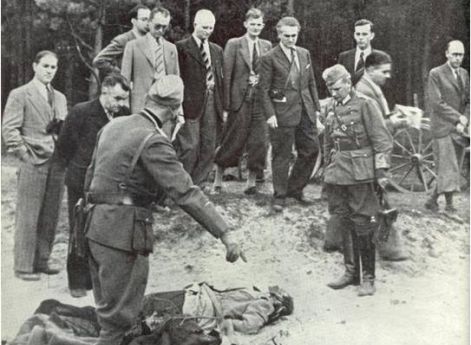 Польские немцы, убитые в Быдгоще. Сентябрь 1939 г.