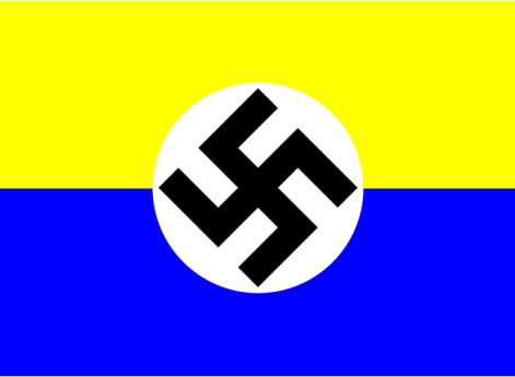 Флаг дистрикта Галиция