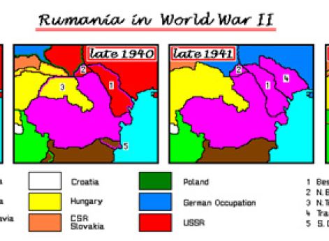 Территориальные изменения Румынии в 1940 – 1945 гг.
