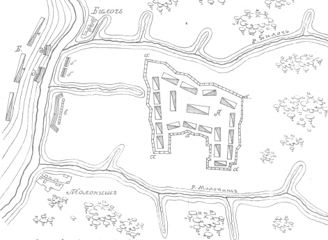 Позиция при Днестре в кампанию 1738 года
