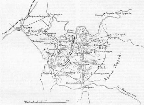 Сражение у Анпина 13 августа 1904 года