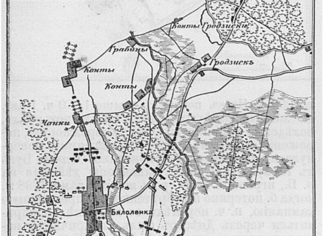 Сражение у Белоленки (Бялоленки)  12 февраля 1831 года