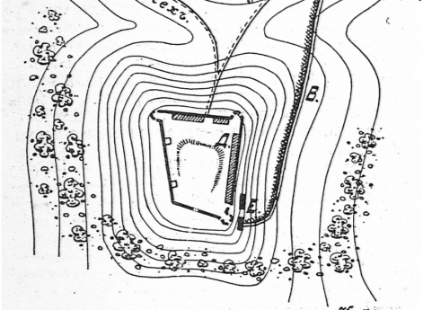 Укрепления Месседельгер при осаде в 1853 году Шамилем