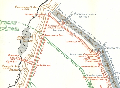 Постепенное развитие московского Кремля