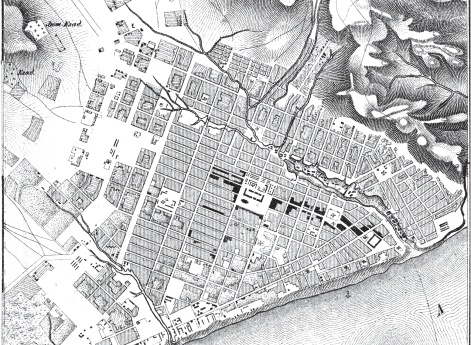 План города Саратова 1876 года