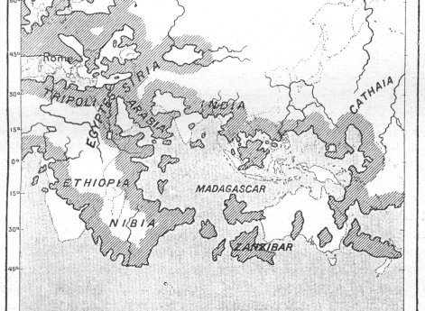 №361. Восточное полушарие на глобусе Мартина Бехаима.