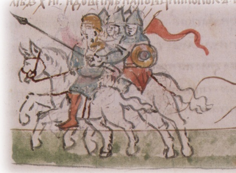 Возвращение союзных войск Святополка Изяславича Киевского, Владимира Всеволодовича Мономаха (Переяславского) и Давыда Святославича Черниговского из похода на половцев.