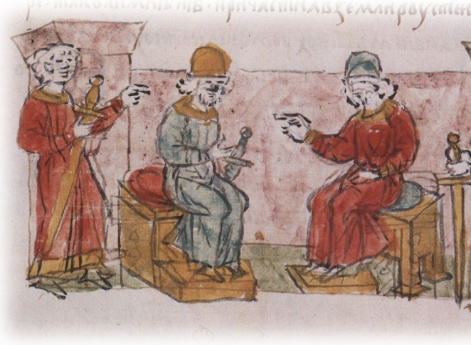 Возвращение Ростислава Юрьевича из Южной Руси и беседа его с Юрием Владимировичем Долгоруким (Ростовским)