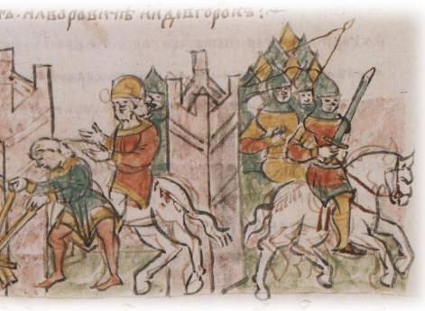 Сожжение Зареческа Пересопницкого Изяславом Мстиславичсм на пути в Киев; уход войск Владимира Володаревича Галицкого по получении известия о вокняжении в Киеве Изяслава.