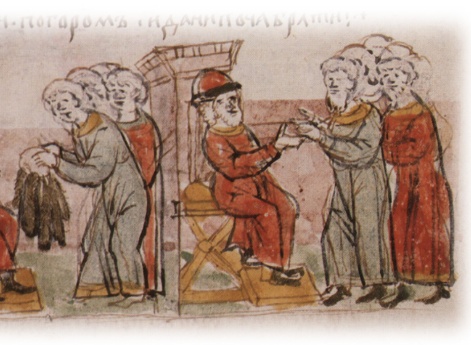 Вокняжение Олега Святославича Черниговского в Ростове; принесение Олегу дани с захваченных городов Муромской и Ростовской земель.