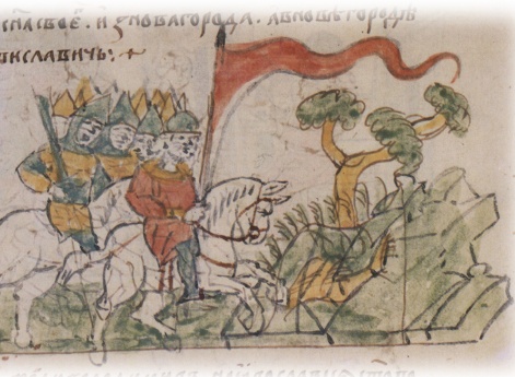 Поход Владимира Всеволодовича Мономаха против Ярослава Святополковича Волынского.