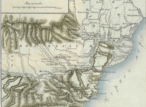 Пространство между Днестром и Балканами, служившее главным театром военных действий в походах Румянцева и Суворова против турок