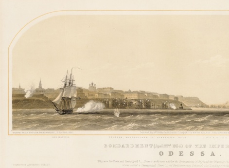 Бомбардировка Одессы британскими и французскими кораблями 10 (22) апреля 1854 года