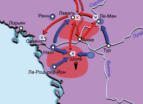 Первая антифранцузская коалиция 1792–1795 гг. Восстание в Вандее и Бретани 1793 г.