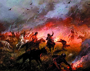 Набег на Нижнее Поволжье крымских и кубанских татар