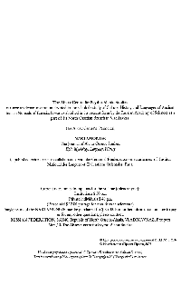 К этимологии топонима K’WYDAR «Южная Осетия»