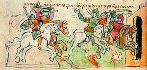 Отражение натиска печенегов на Южную Русь
