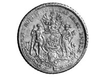 Монета короля Фридриха