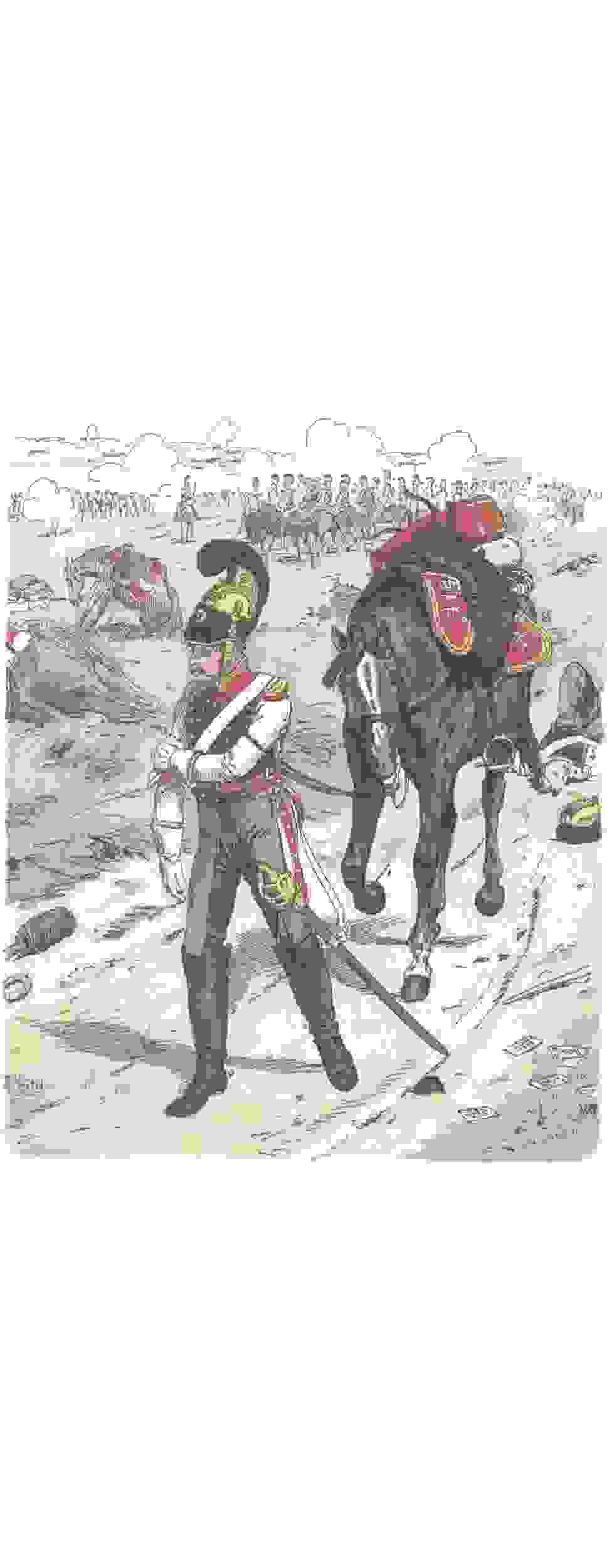 Саксония. Гвардейский Лейб-кирасирский полк (1813)