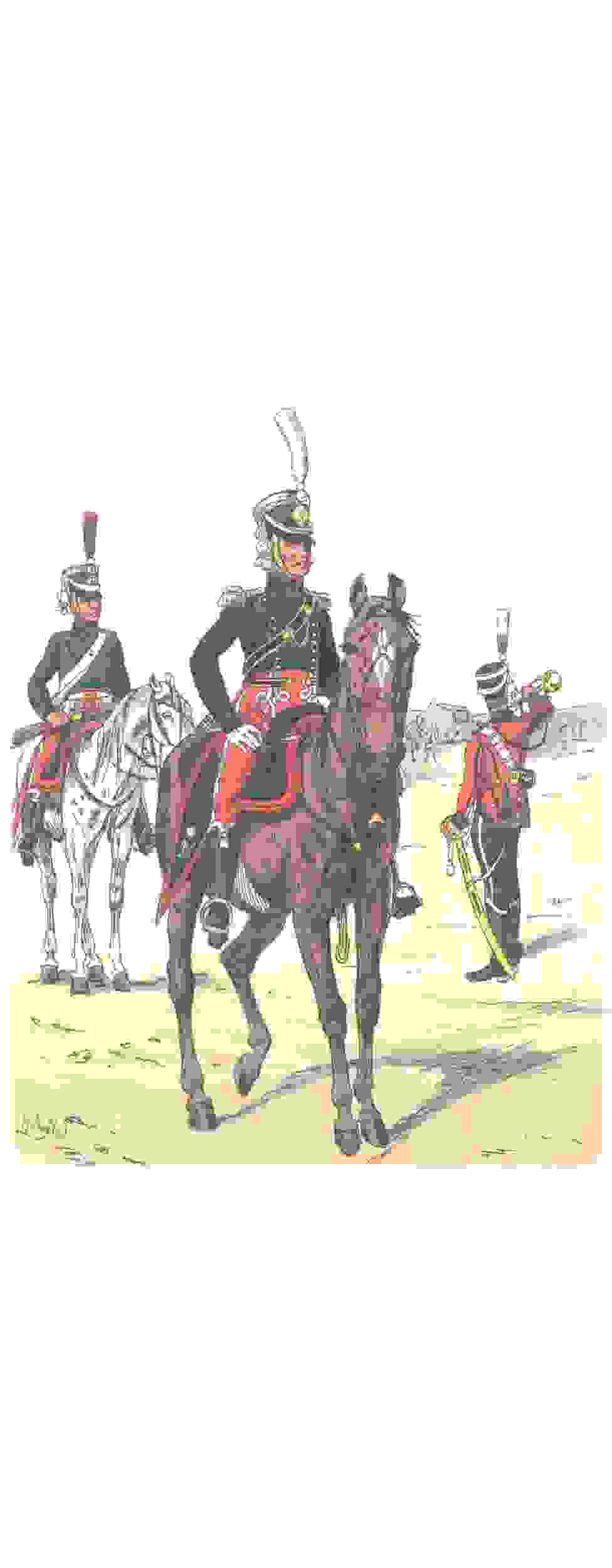 Неаполь. Конные егеря (1812)