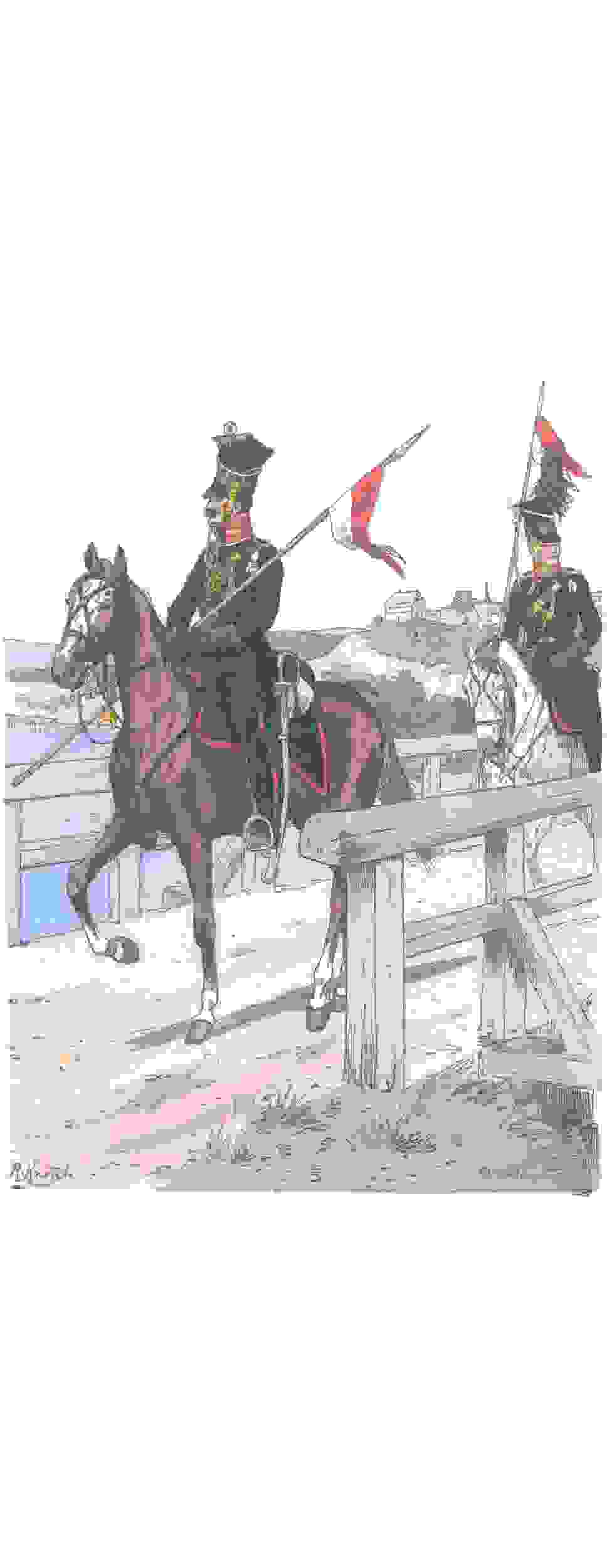 Бремен. Добровольческая кавалерия (1814)