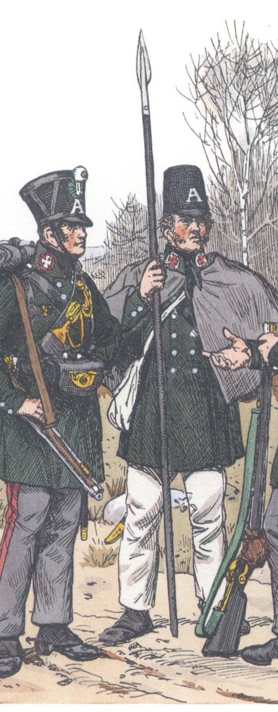 Ангальт-Кётен. Добровольцы (1813)