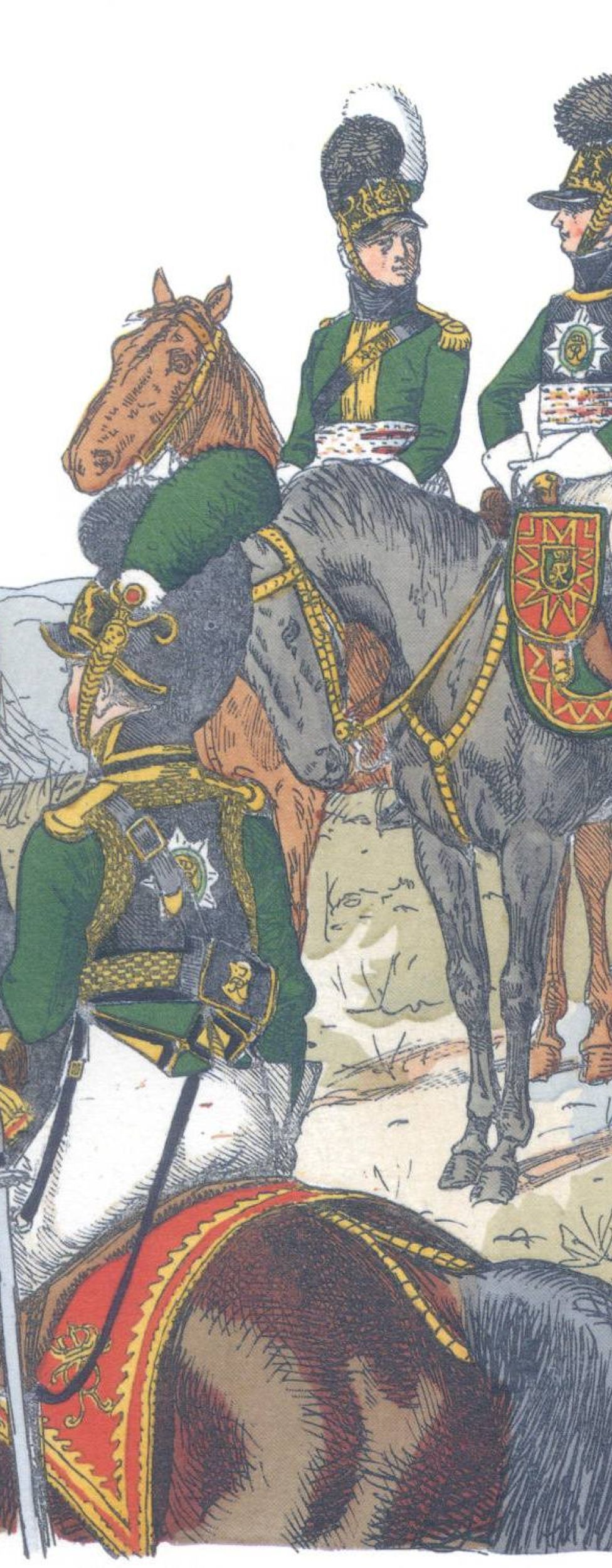 Вюртемберг. Гвардейские лейб-егеря (1808)