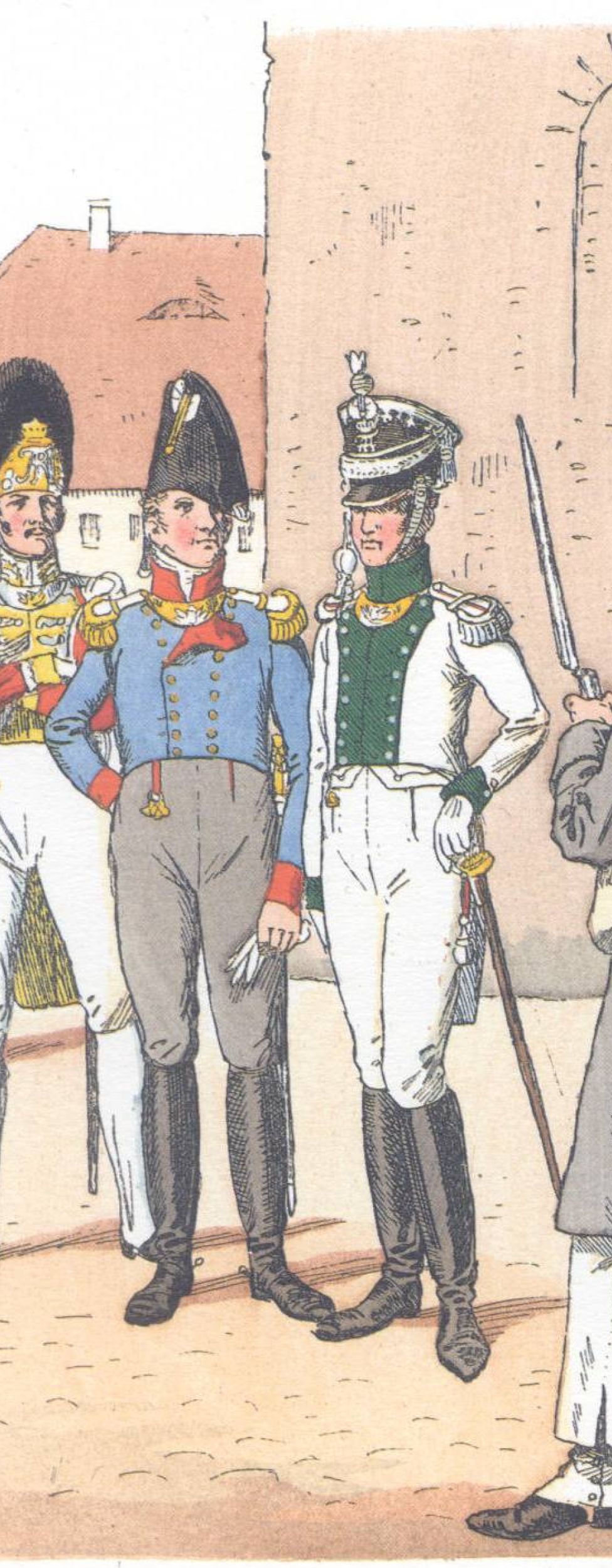 Саксония. Пехота (1810)