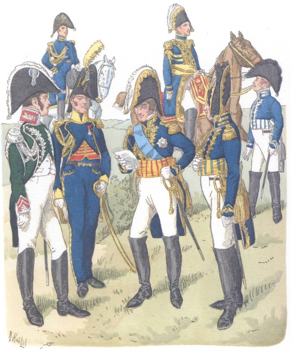 Вестфальские генералы и штаб (1812)