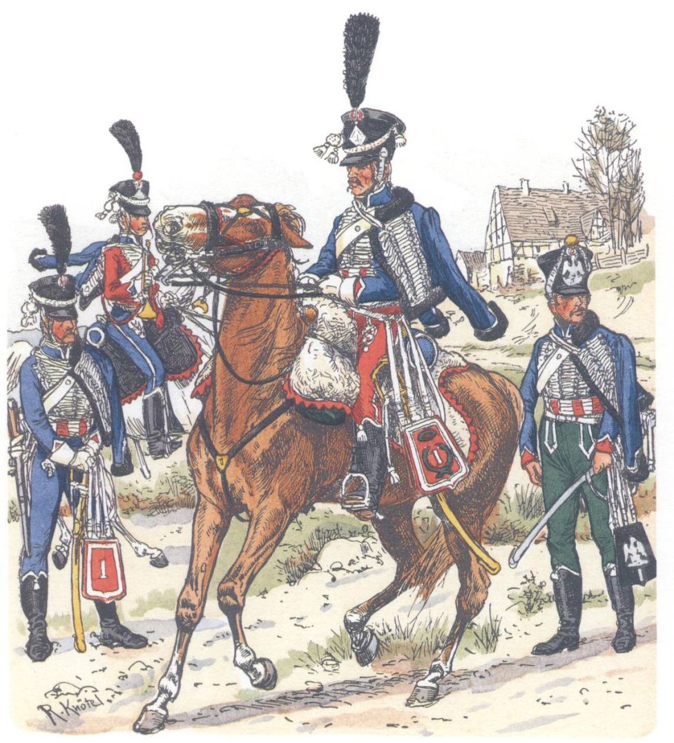 Франция. 1-й гусарский полк