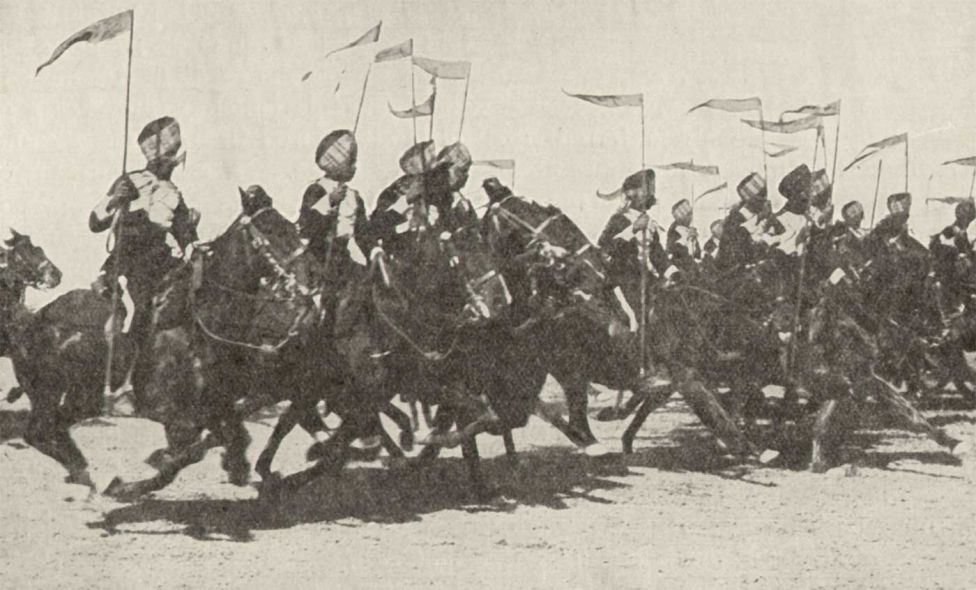 Маратхская легкая конница мало изменилась по виду к концу XIX века