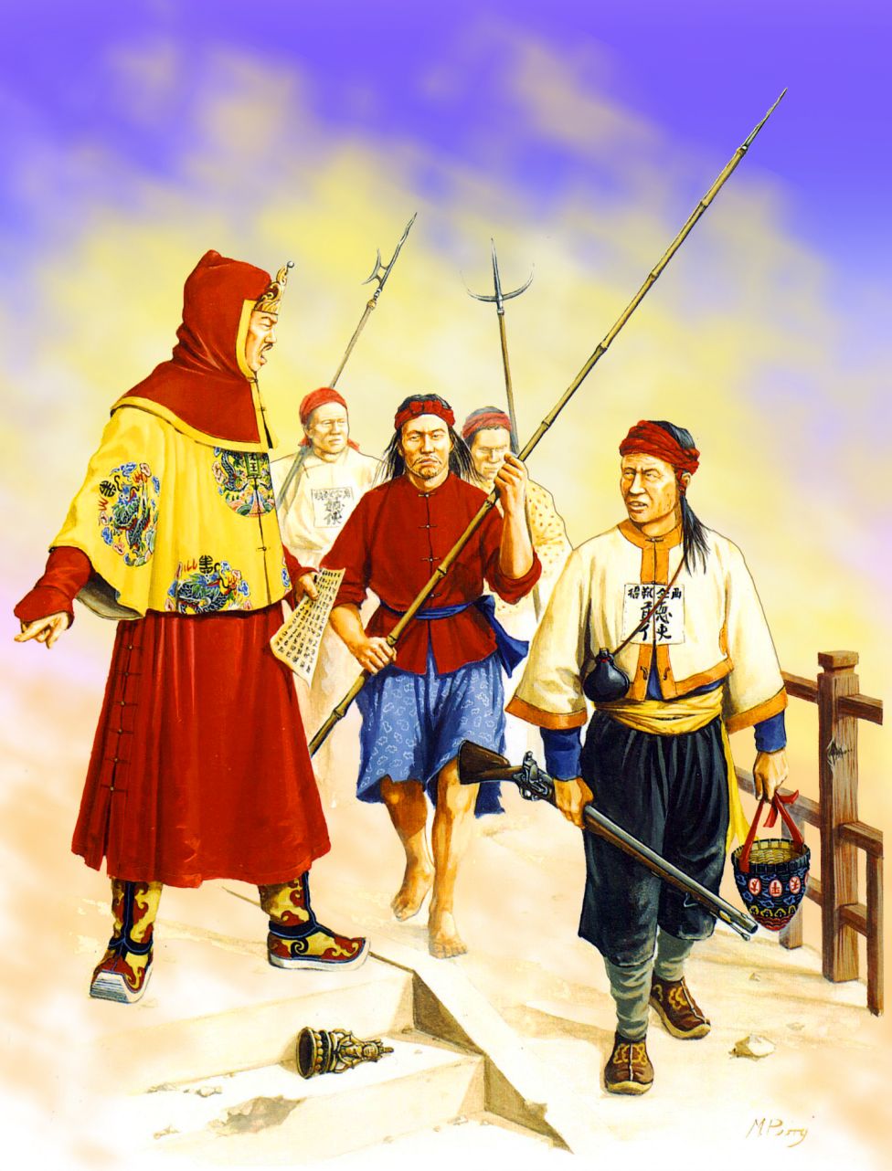 Тайпинские солдаты