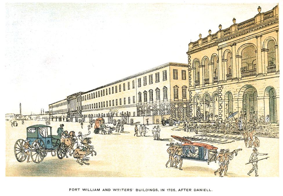 Калькутта, форт Уильям, конец XVIII века