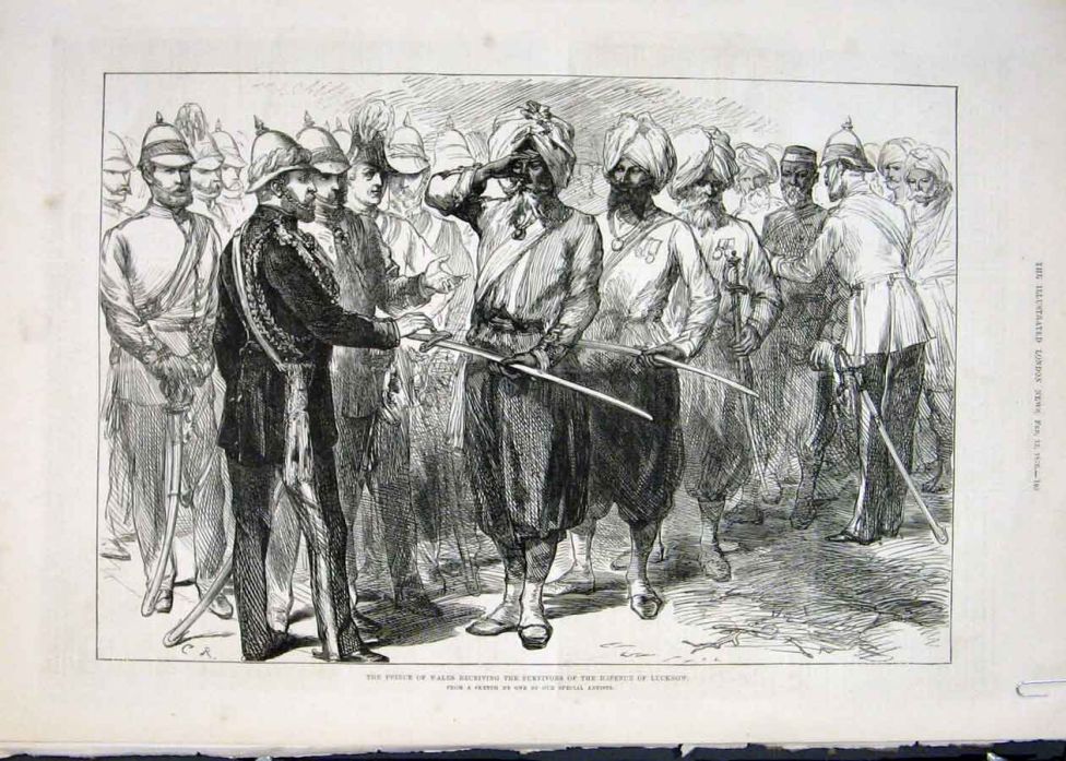 Сипаи приносят присягу